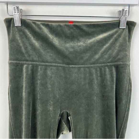 SPANX Green Velvet High Rise Leggings S - Picture 6 of 7